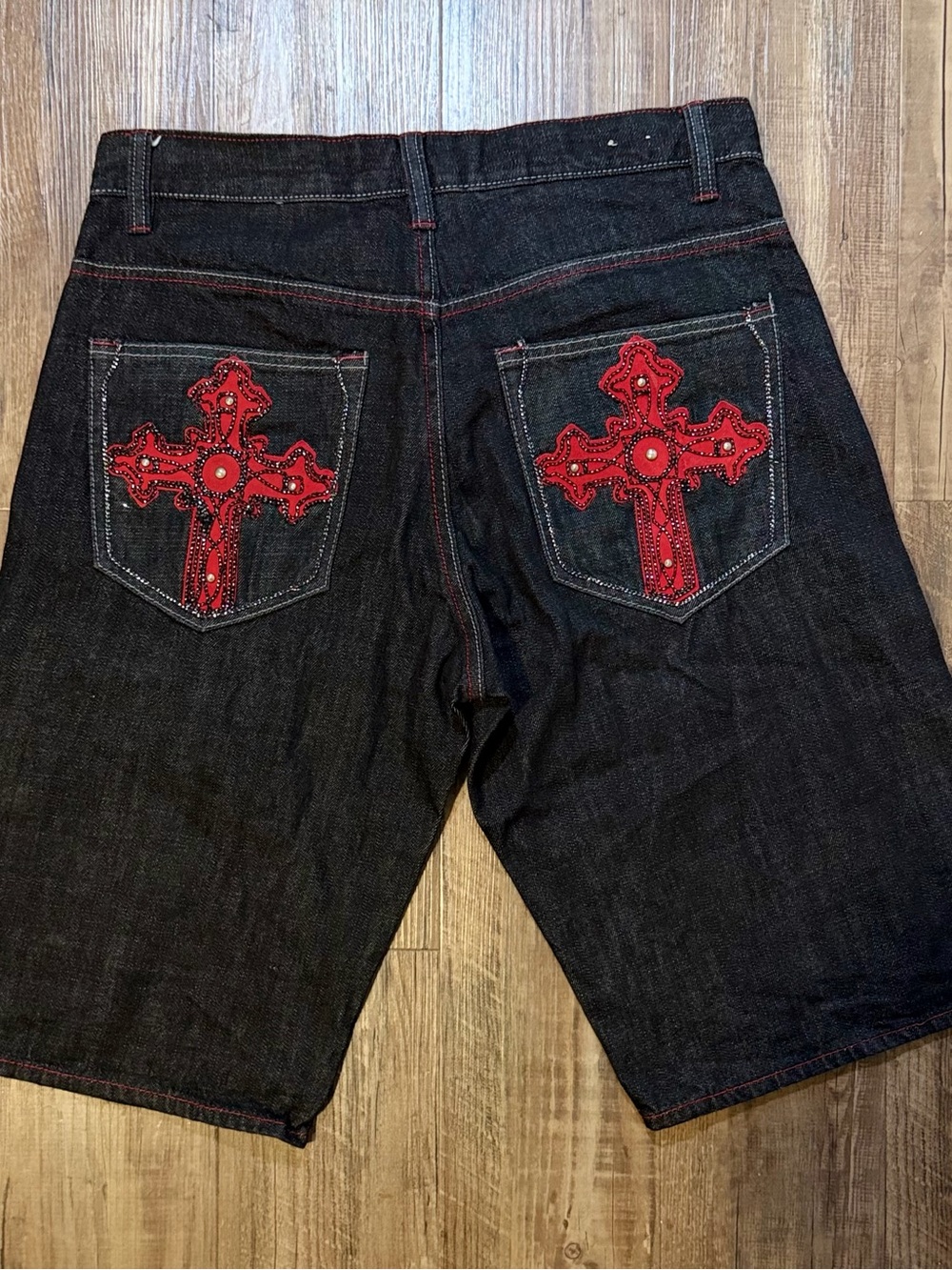 Vintage Y2K Averix denim baggy shorts